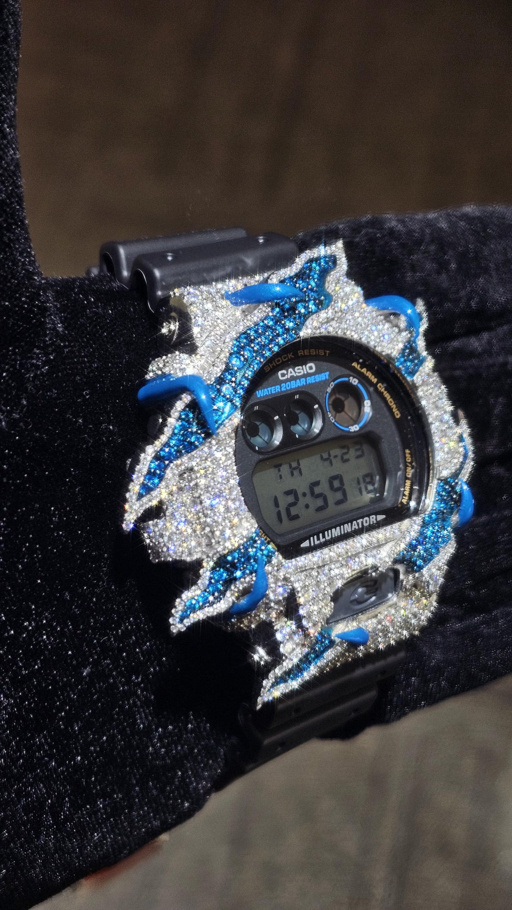 SCARS G-Shock DW6900 Collector's Edition (watch + FREE $750 15pt Tennis Chain) v1