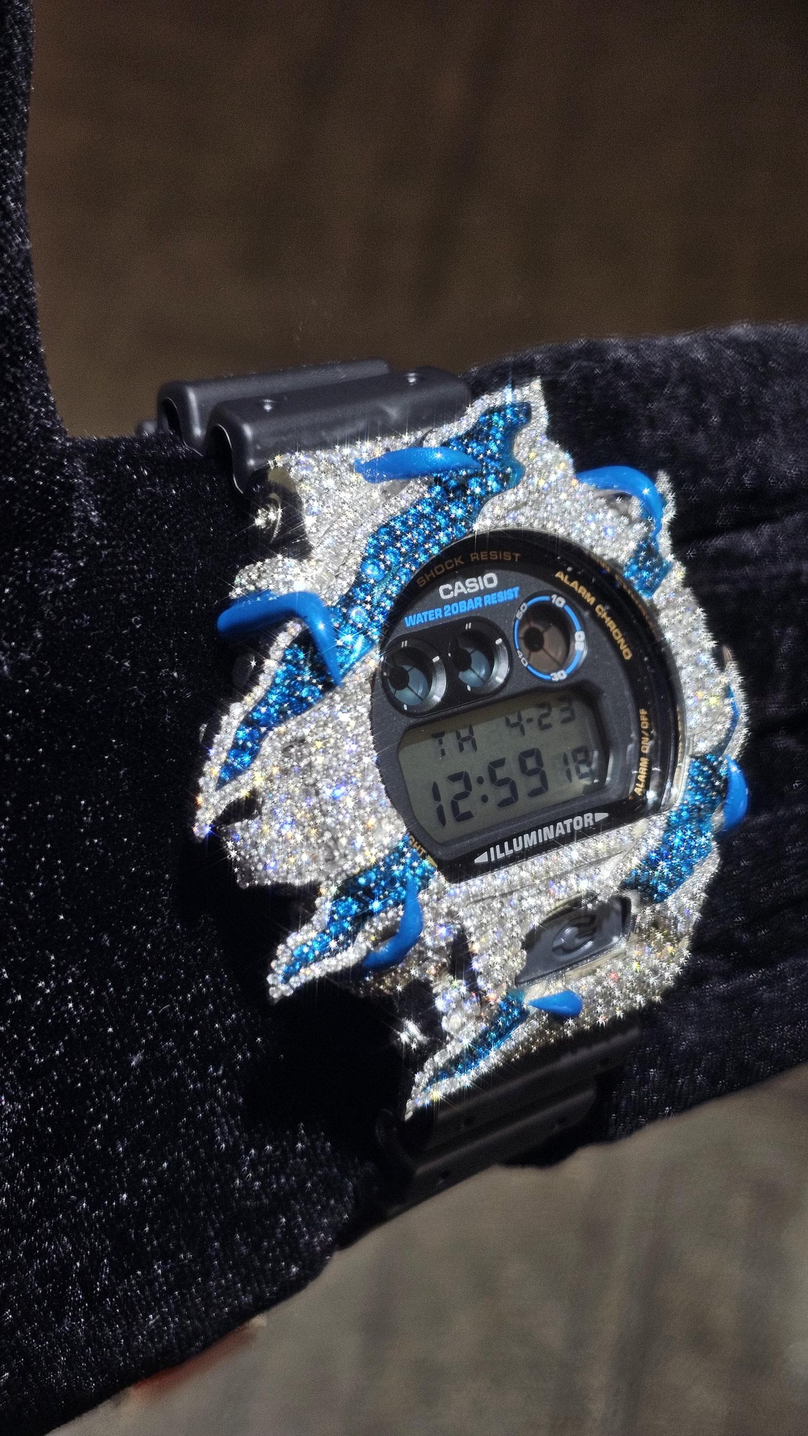 SCARS G-Shock DW6900 Collector's Edition (watch + FREE $750 15pt Tennis Chain) v1
