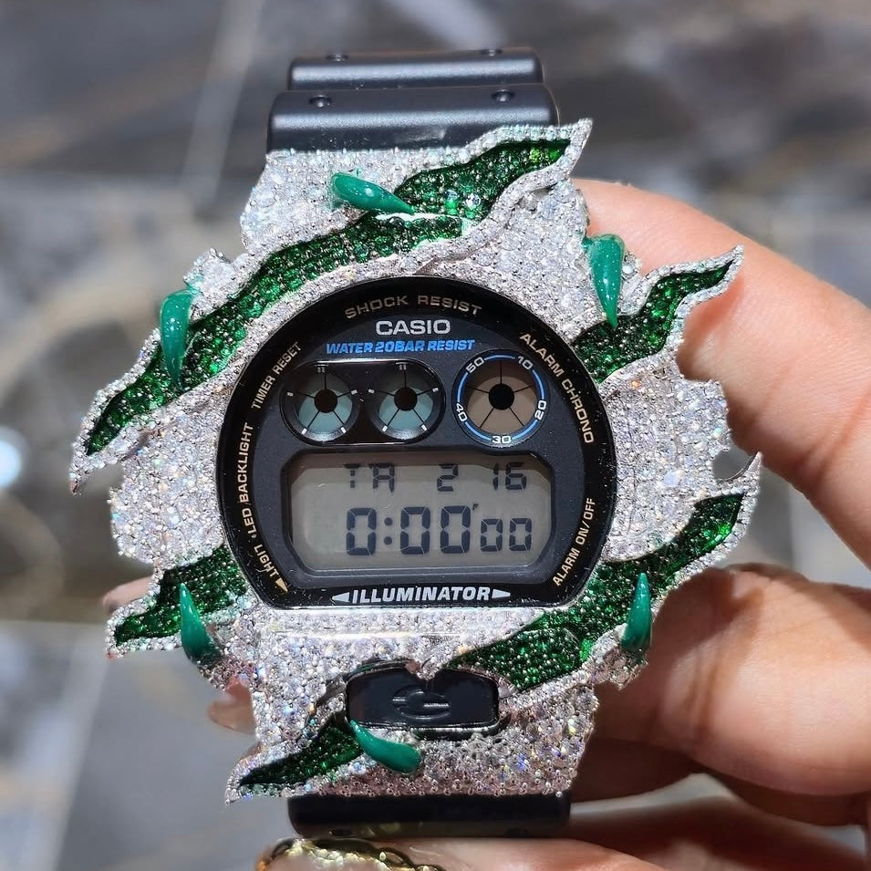 SCARS G-Shock DW6900 Collector's Edition (watch + FREE $750 15pt Tennis Chain) v1