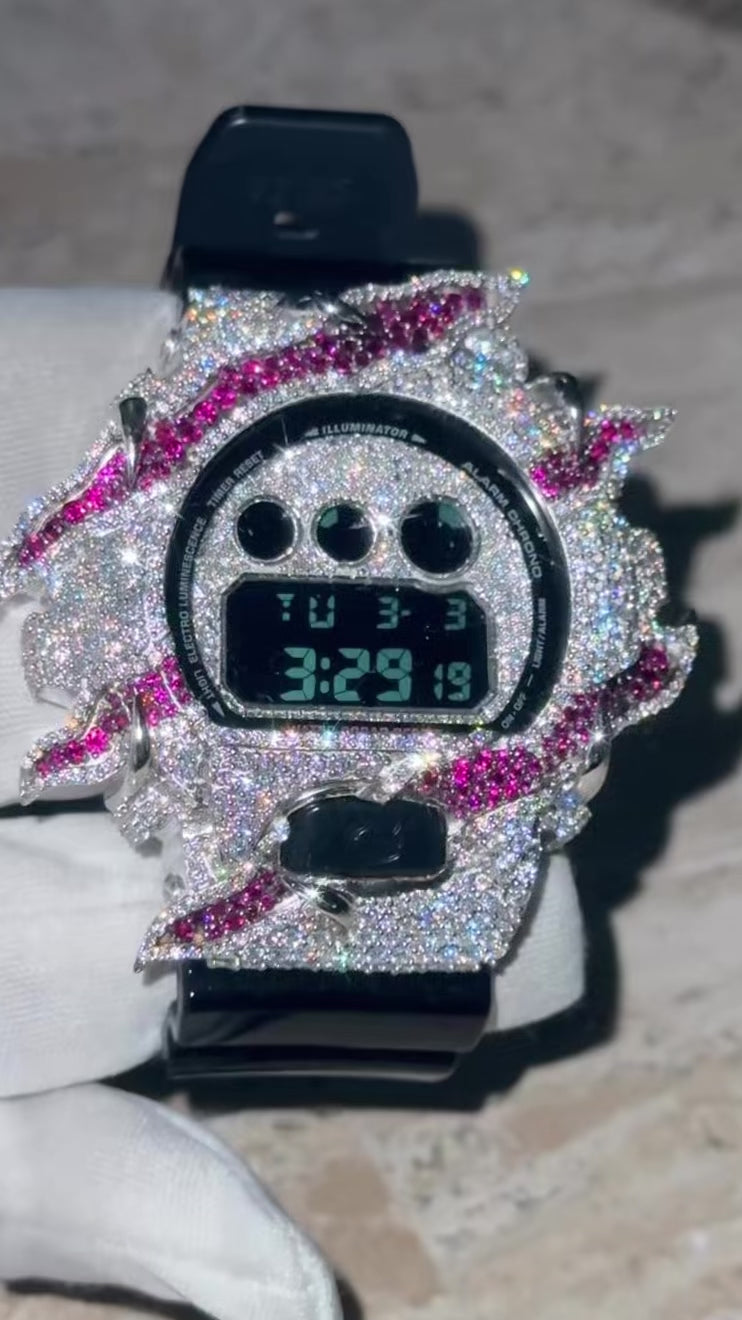 SCARS G-Shock DW6900 Collector's Edition (watch + FREE $750 15pt Tennis Chain) v2