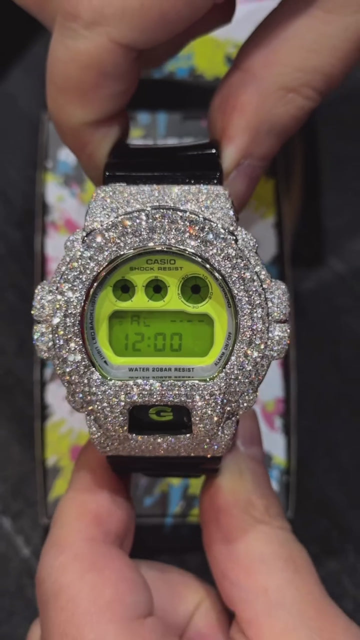 G-Shock DW6900 Green Dial