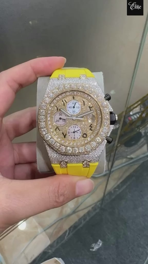 AP ROYAL OAK OFFSHORE VVS DIAMONDS (FREE $3500 VVS Lab-Grown Earring Set INCLUDED) 20