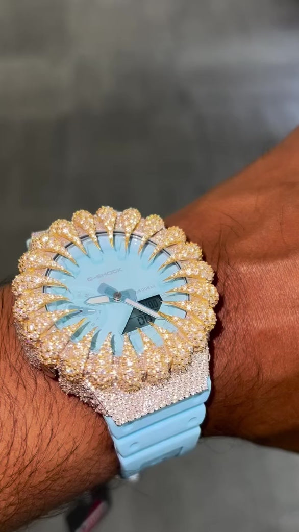 G-Shock GA2100 ALLBLUE CLAWS